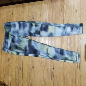 Athleta patterned leggings EUC szS